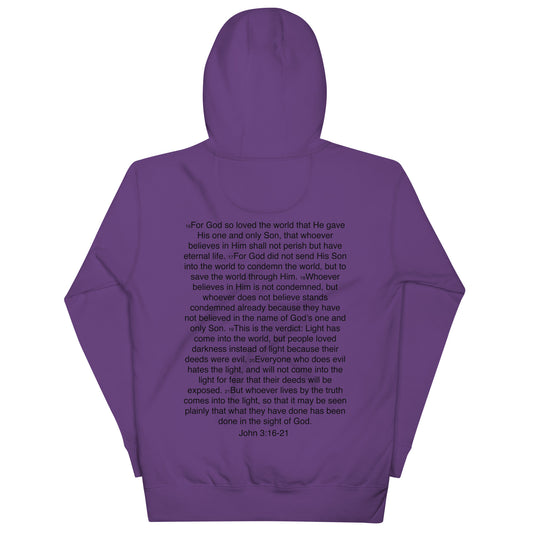 John 3:16-21 ... God so Loved the World - Unisex Hoodie
