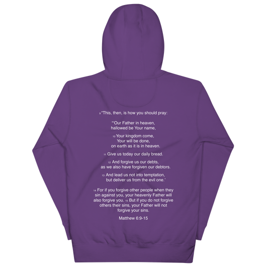 Matthew 6:9-15 - Our Father - Unisex Hoodie