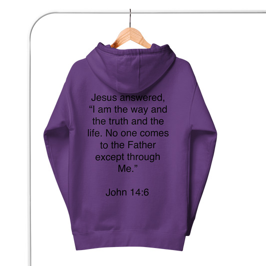 John 14:6 I am the Way - Unisex Hoodie