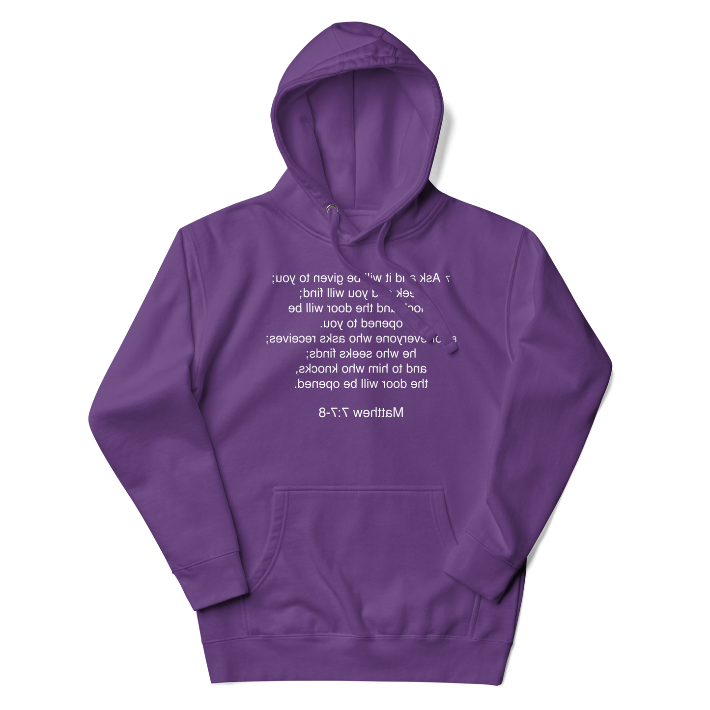 Matthew 7:7 - Unisex Hoodie