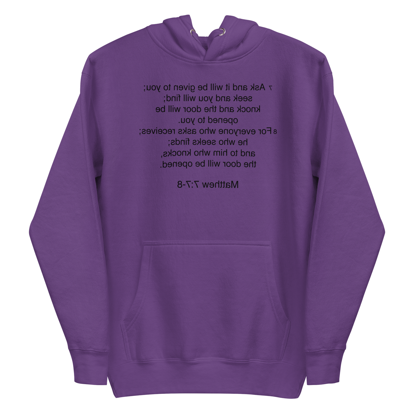 Matthew 7:7 - Unisex Hoodie