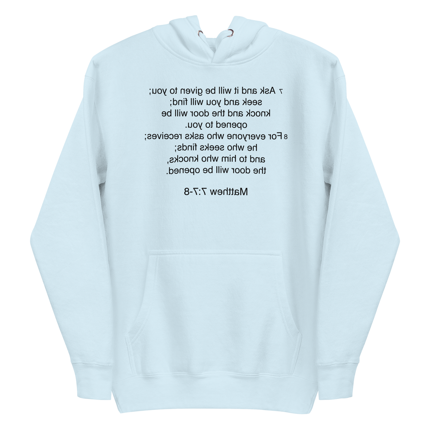 Matthew 7:7 - Unisex Hoodie