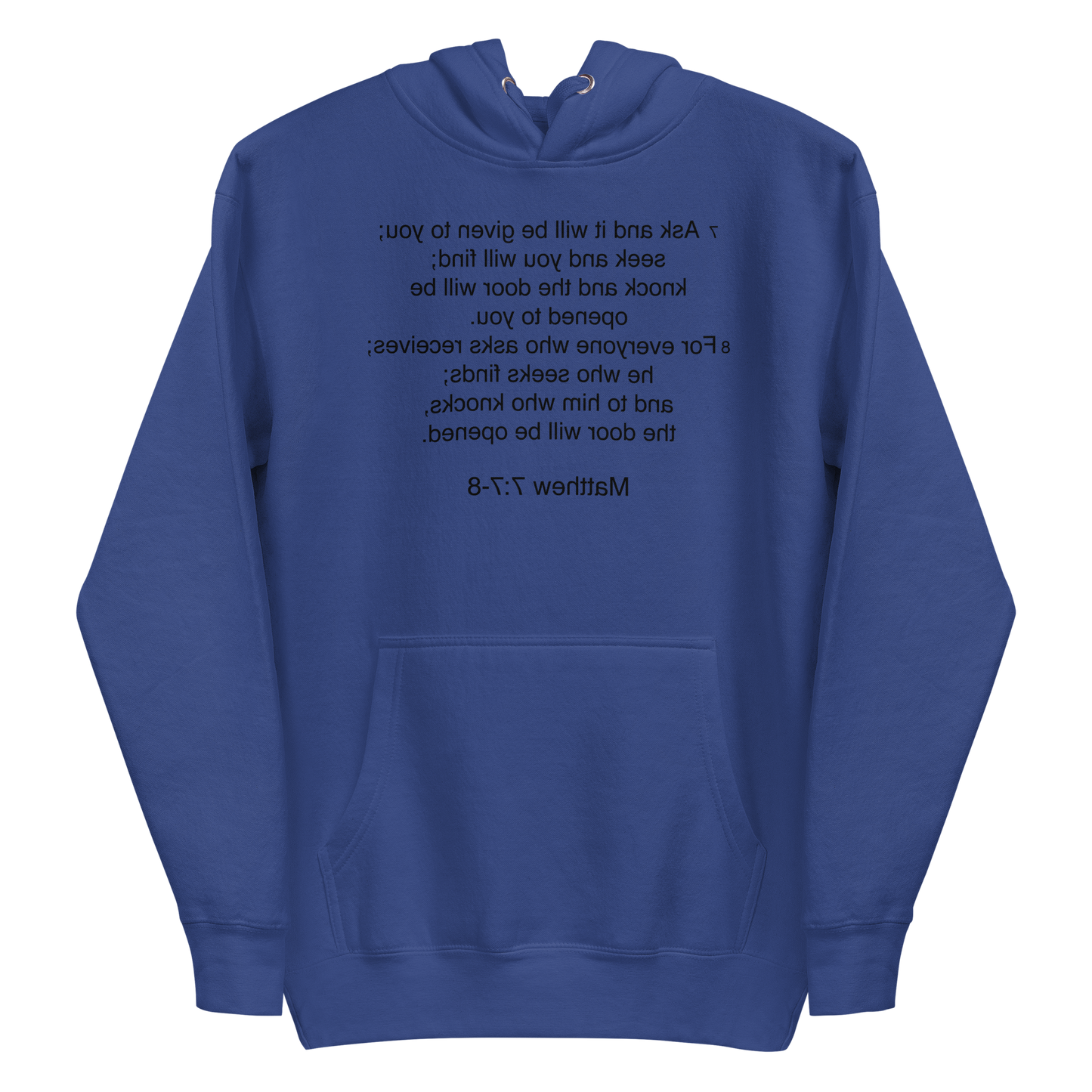 Matthew 7:7 - Unisex Hoodie