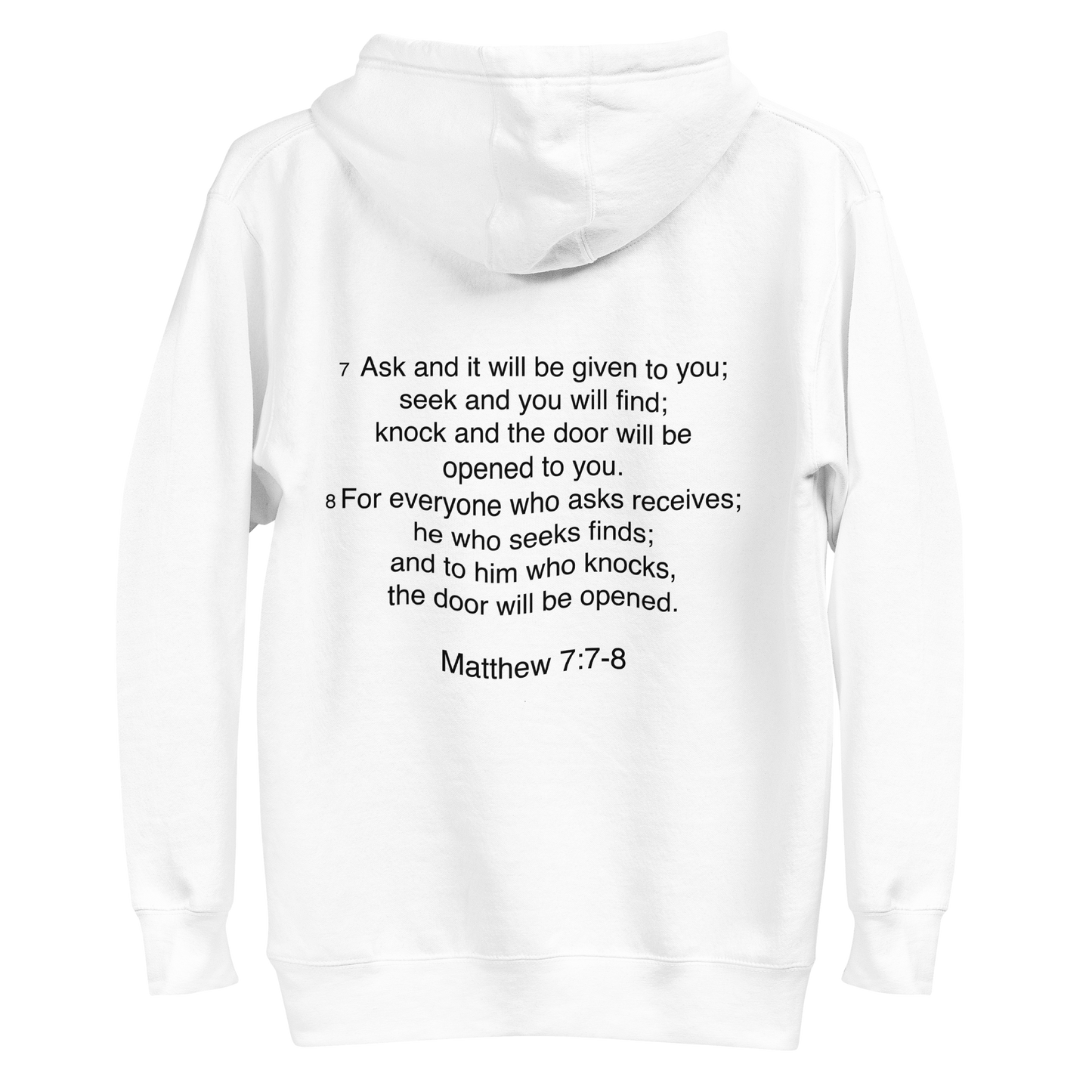 Matthew 7:7 - Unisex Hoodie