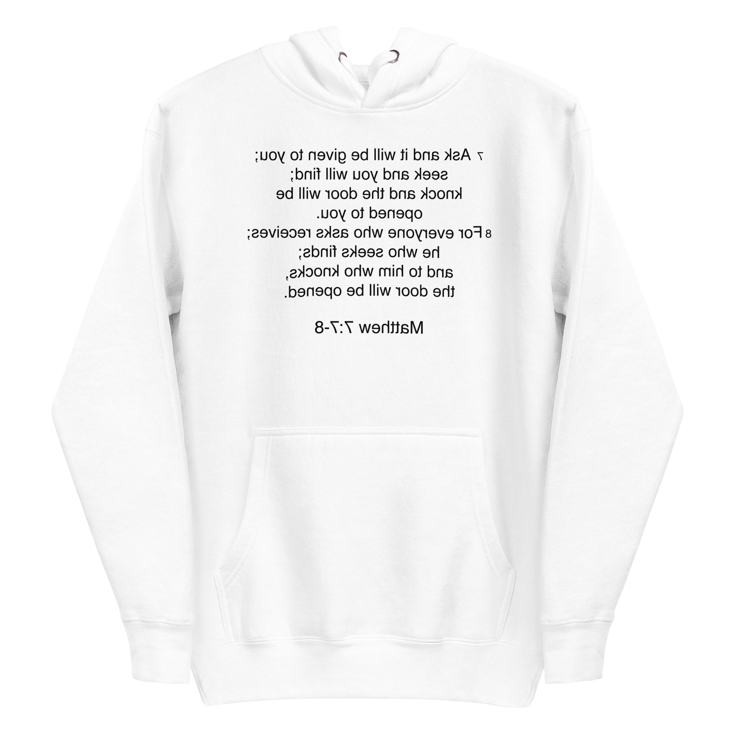 Matthew 7:7 - Unisex Hoodie