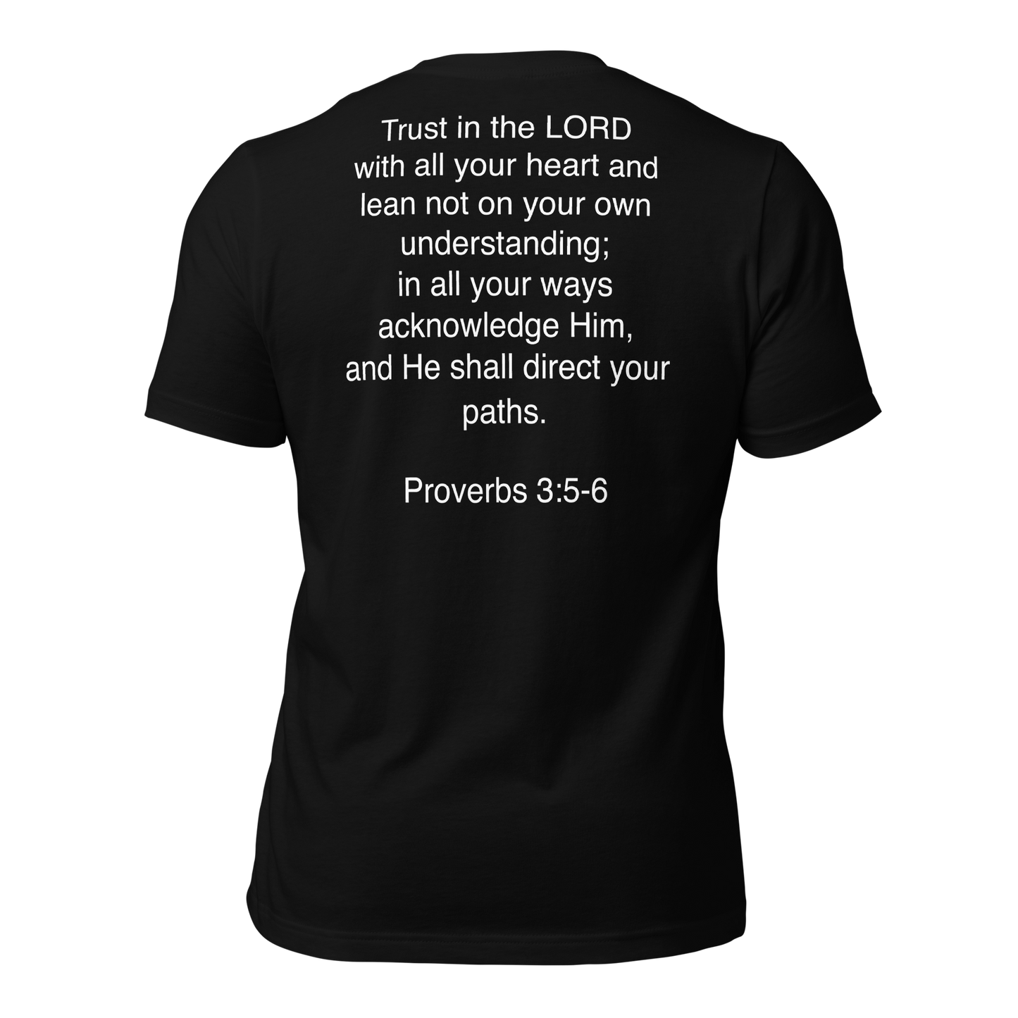 Proverbs 3:5 - Unisex t-shirt