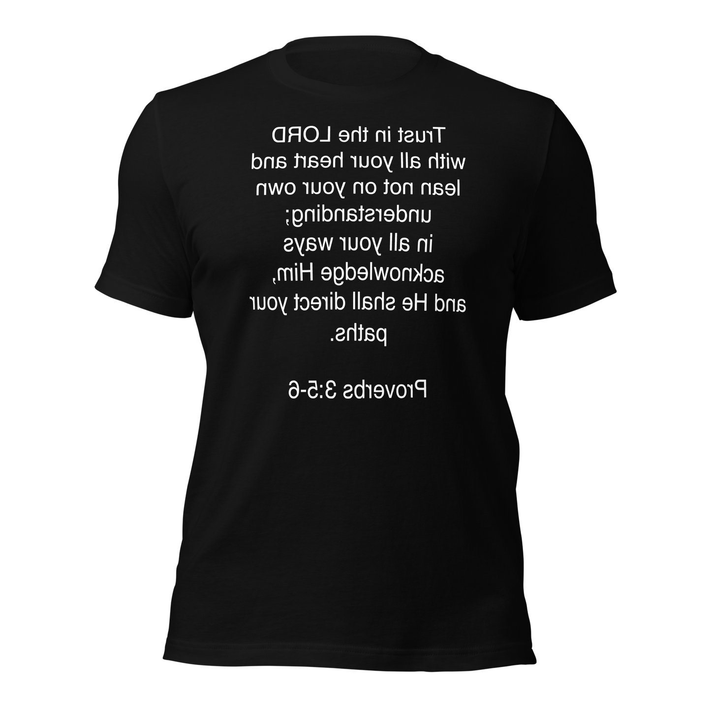 Proverbs 3:5 - Unisex t-shirt