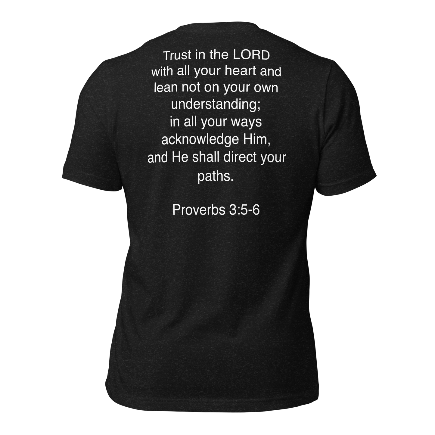 Proverbs 3:5 - Unisex t-shirt