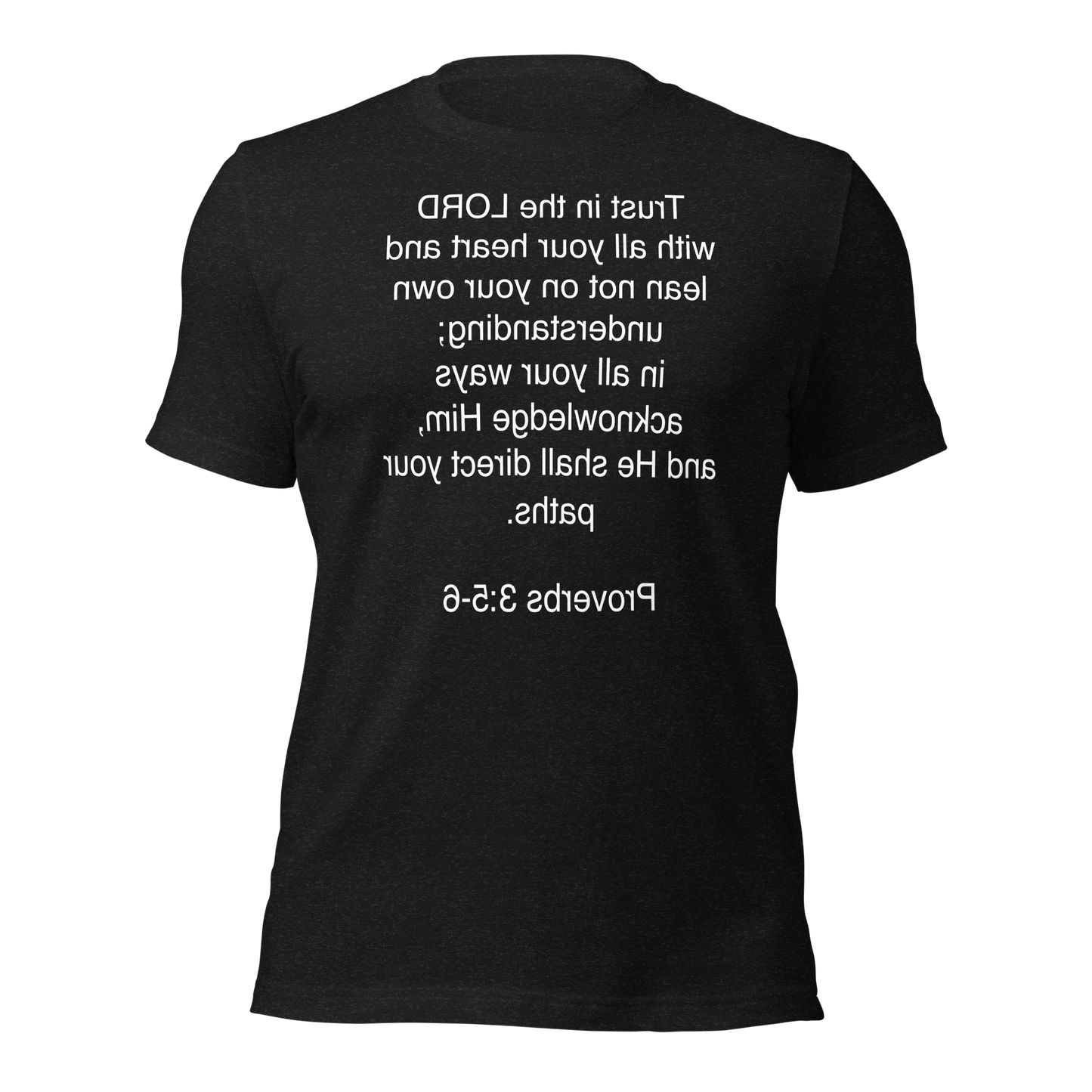 Proverbs 3:5 - Unisex t-shirt