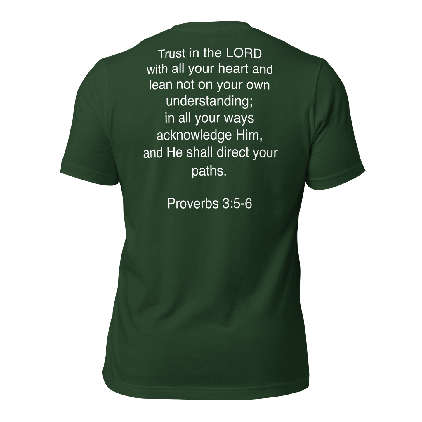 Proverbs 3:5 - Unisex t-shirt