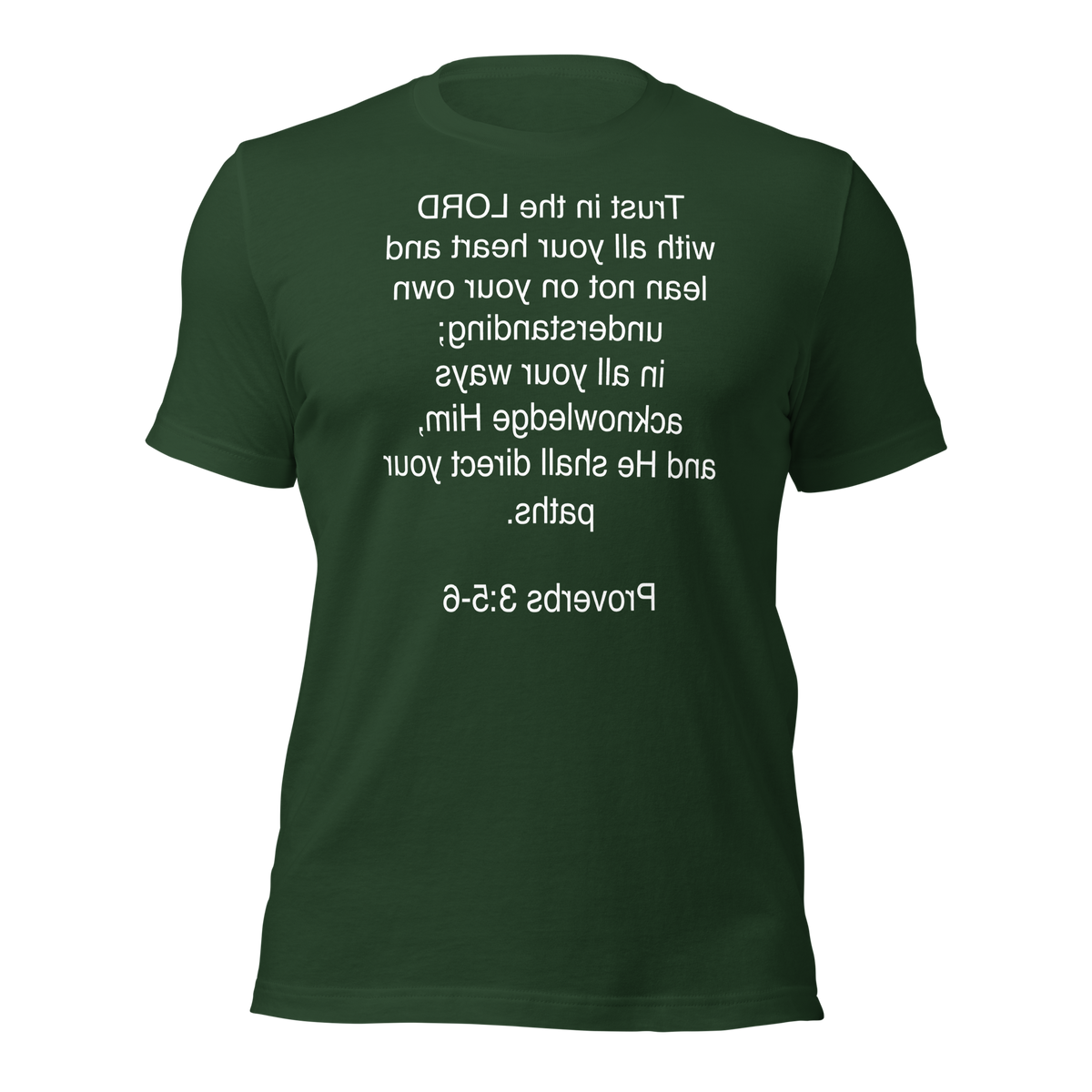 Proverbs 3:5 - Unisex t-shirt
