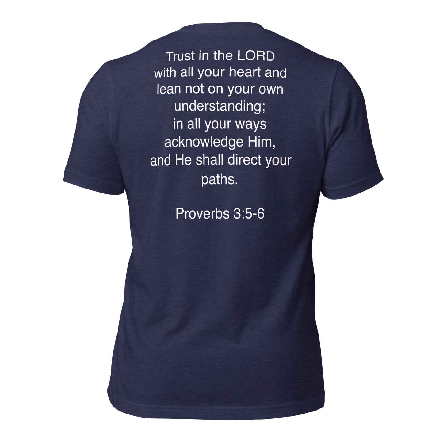 Proverbs 3:5 - Unisex t-shirt