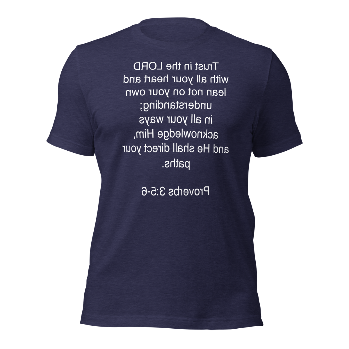 Proverbs 3:5 - Unisex t-shirt