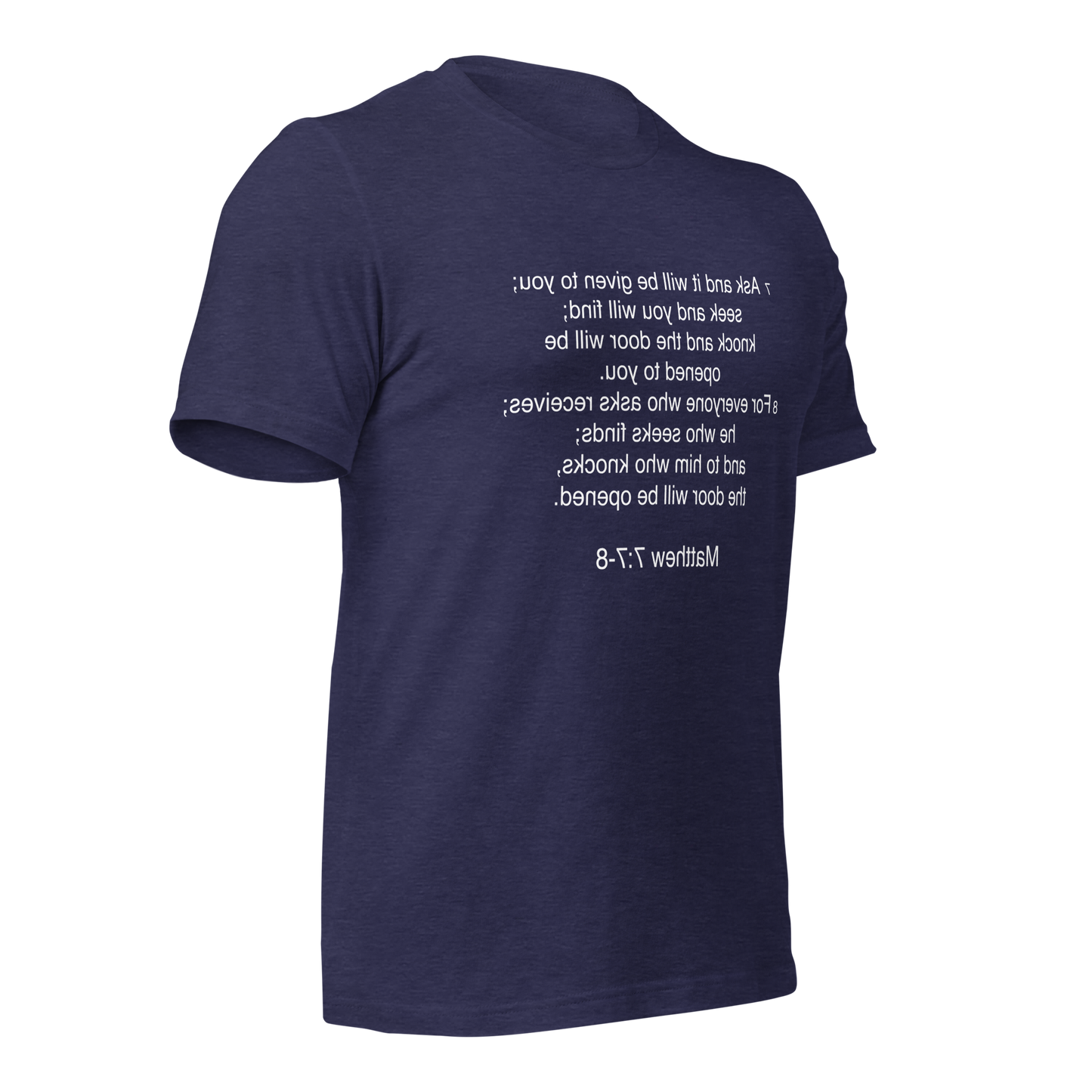 Matthew 7:7 - Unisex t-shirt