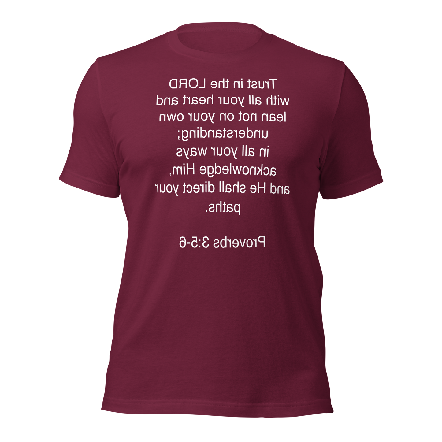 Proverbs 3:5 - Unisex t-shirt