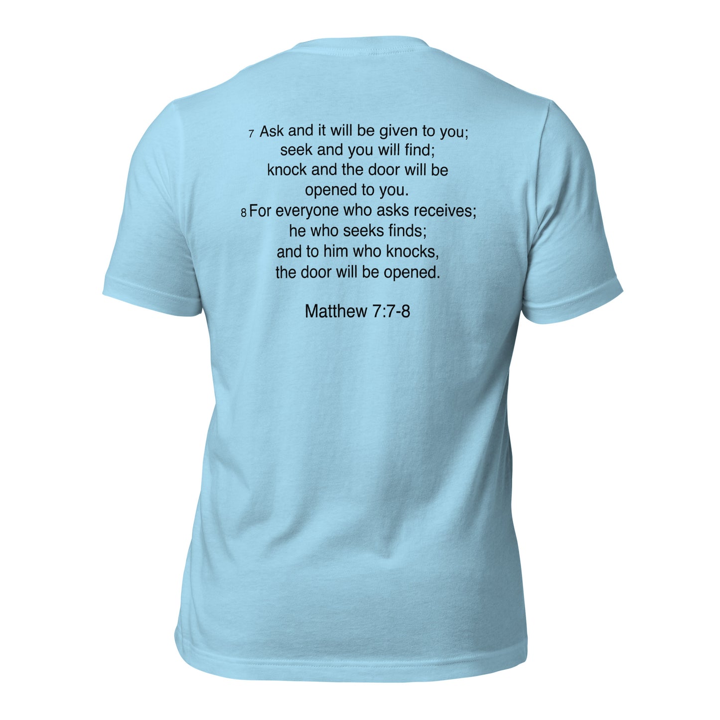 Matthew 7:7 - Unisex t-shirt