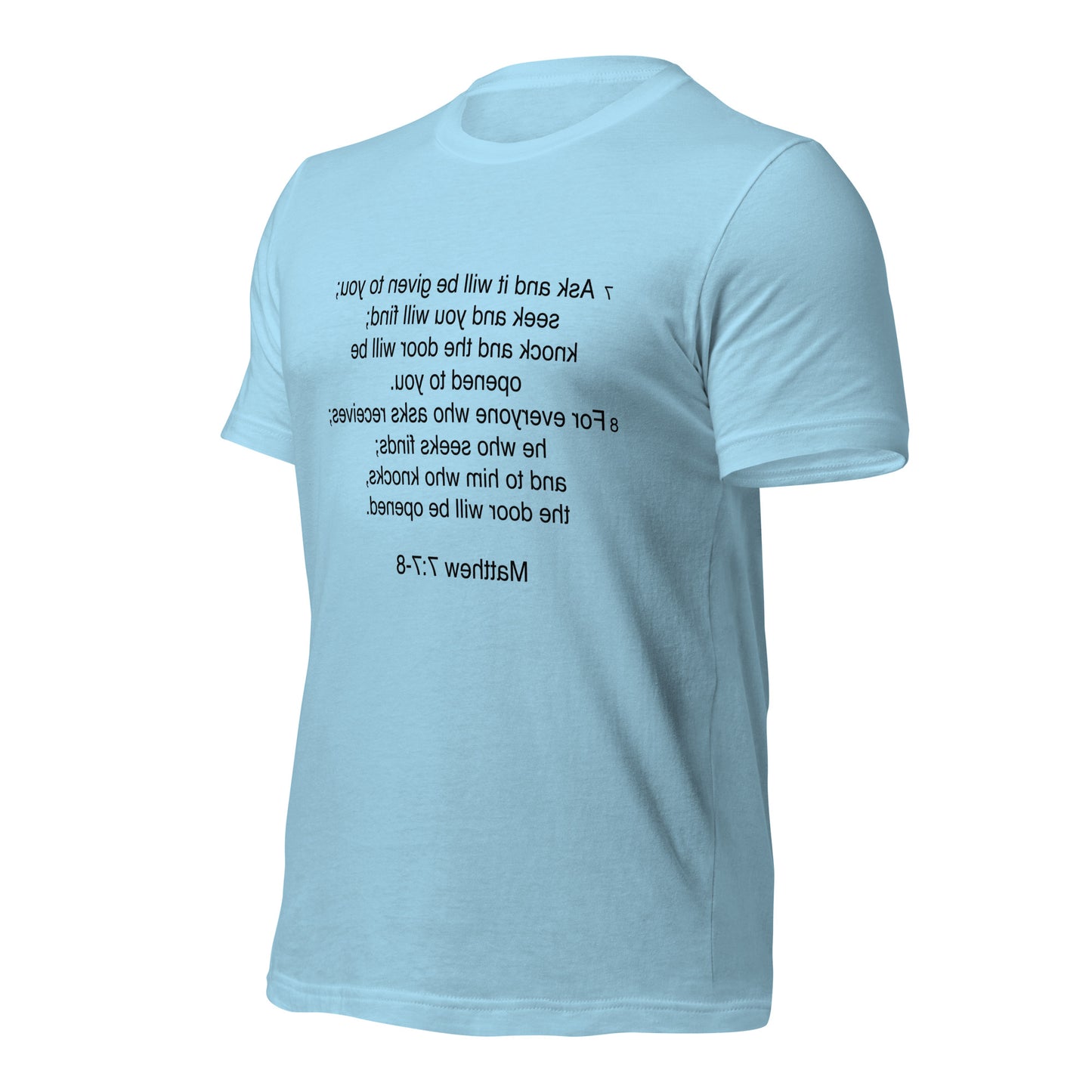 Matthew 7:7 - Unisex t-shirt