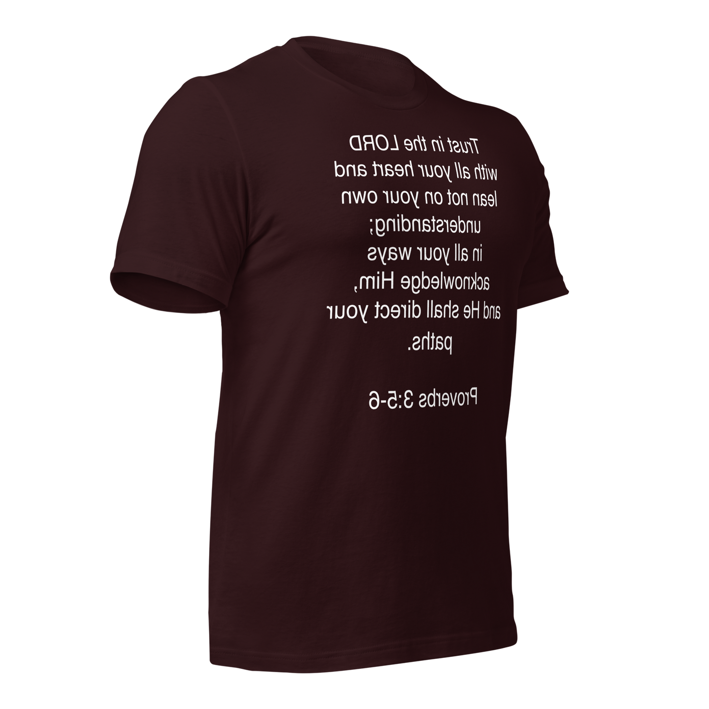 Proverbs 3:5 - Unisex t-shirt