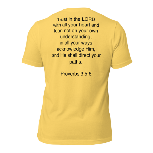 Proverbs 3:5 - Unisex t-shirt